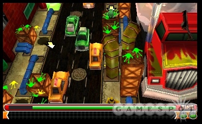 Traffic has always been a problem in the world of Frogger.