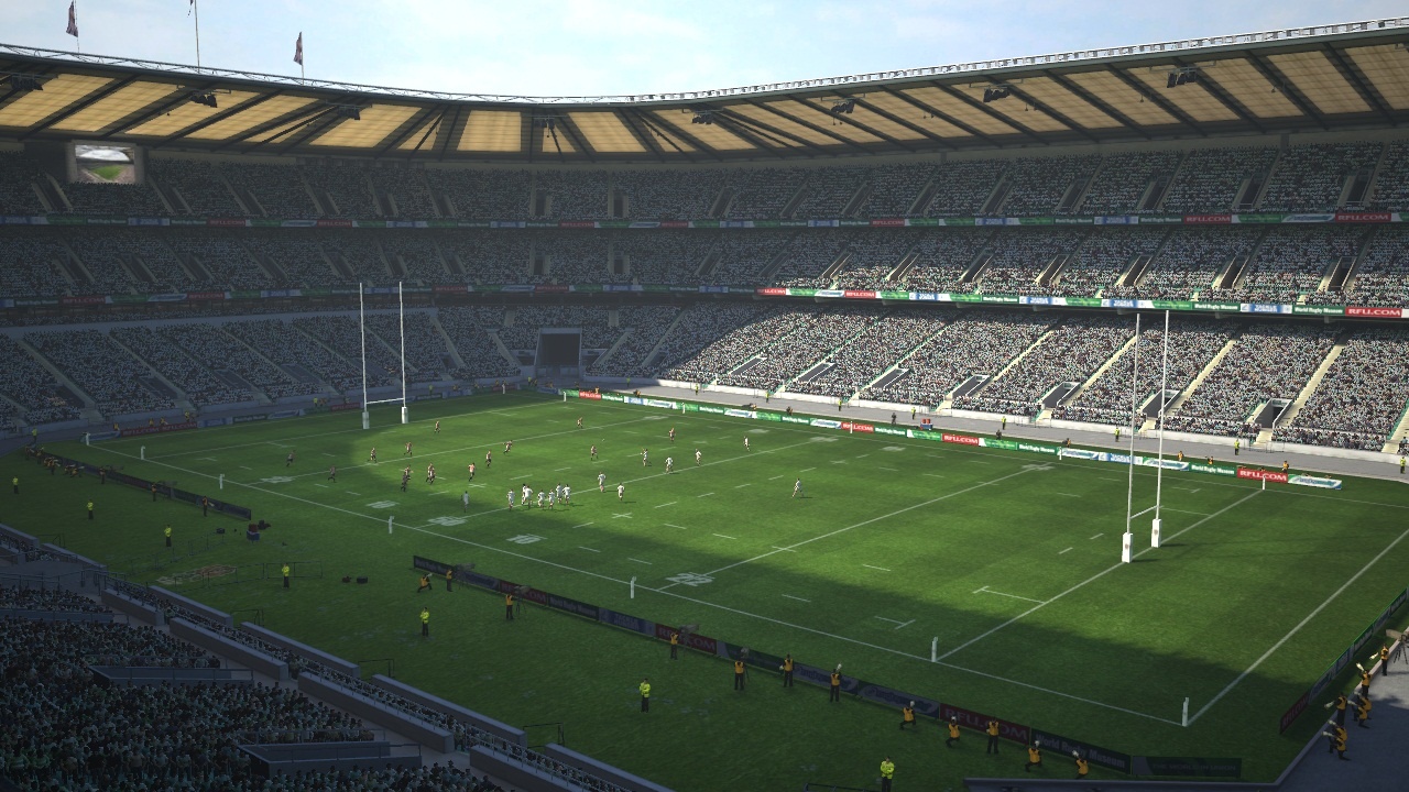 A decent range of Rugby world arenas are available to play in.