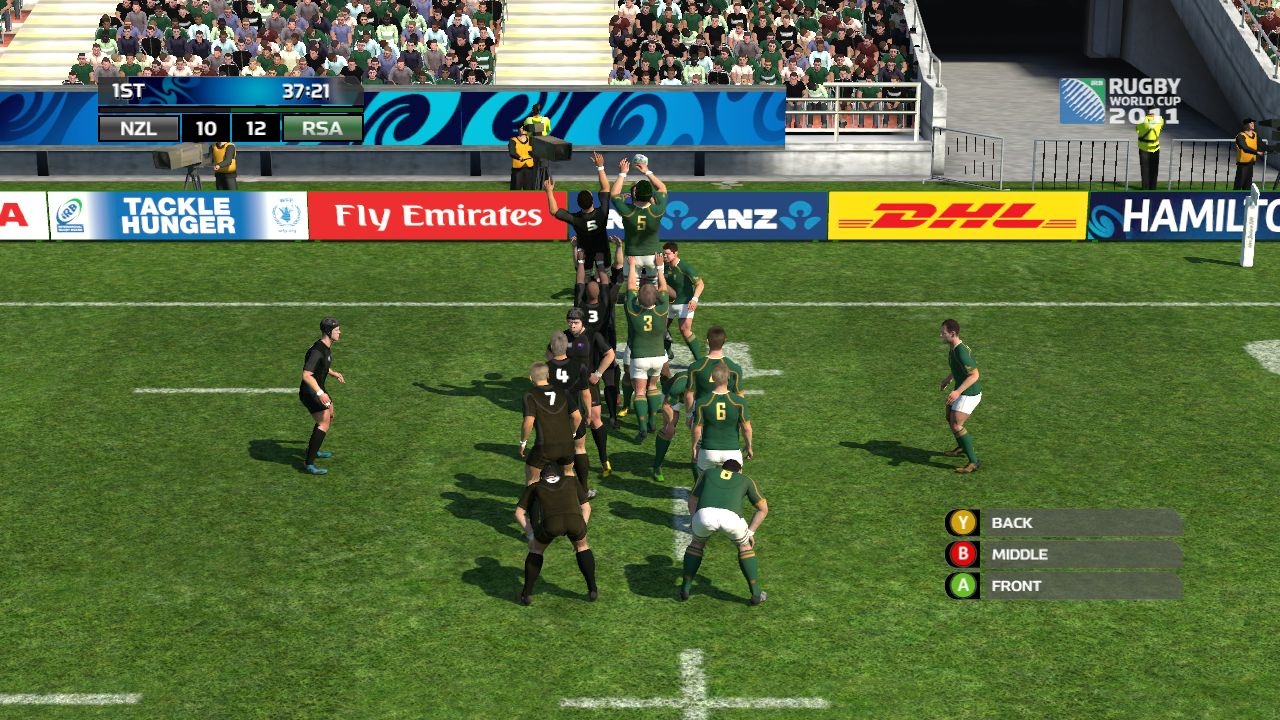 Rugby World Cup 2011 Updated Hands-On Preview