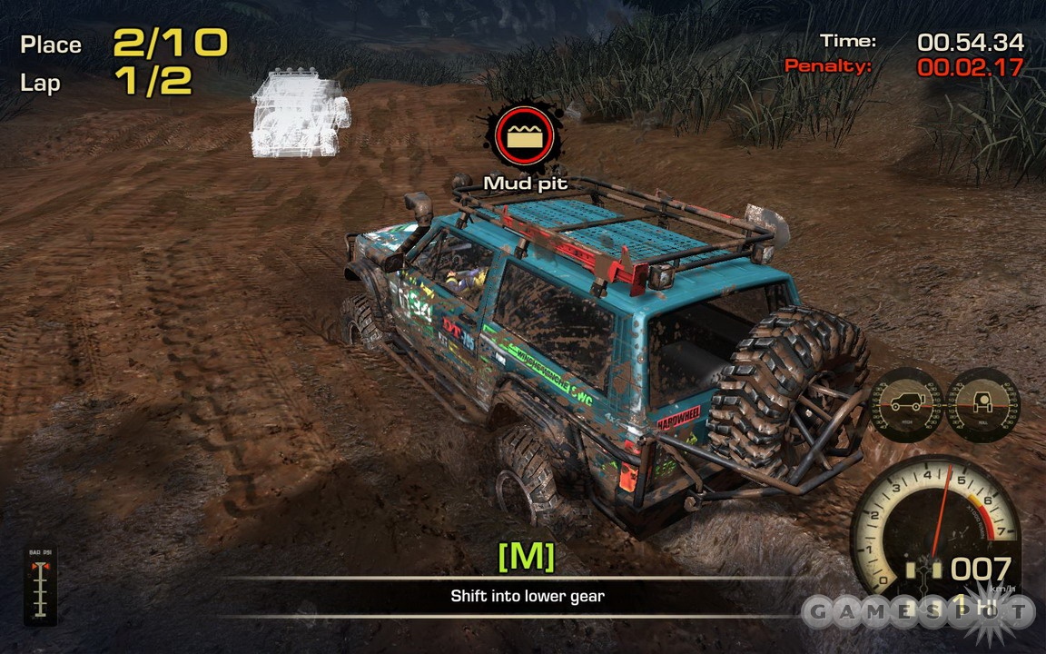 With such vehicle names as Mud Bogger and Crocodile, you know you're in for a good time.