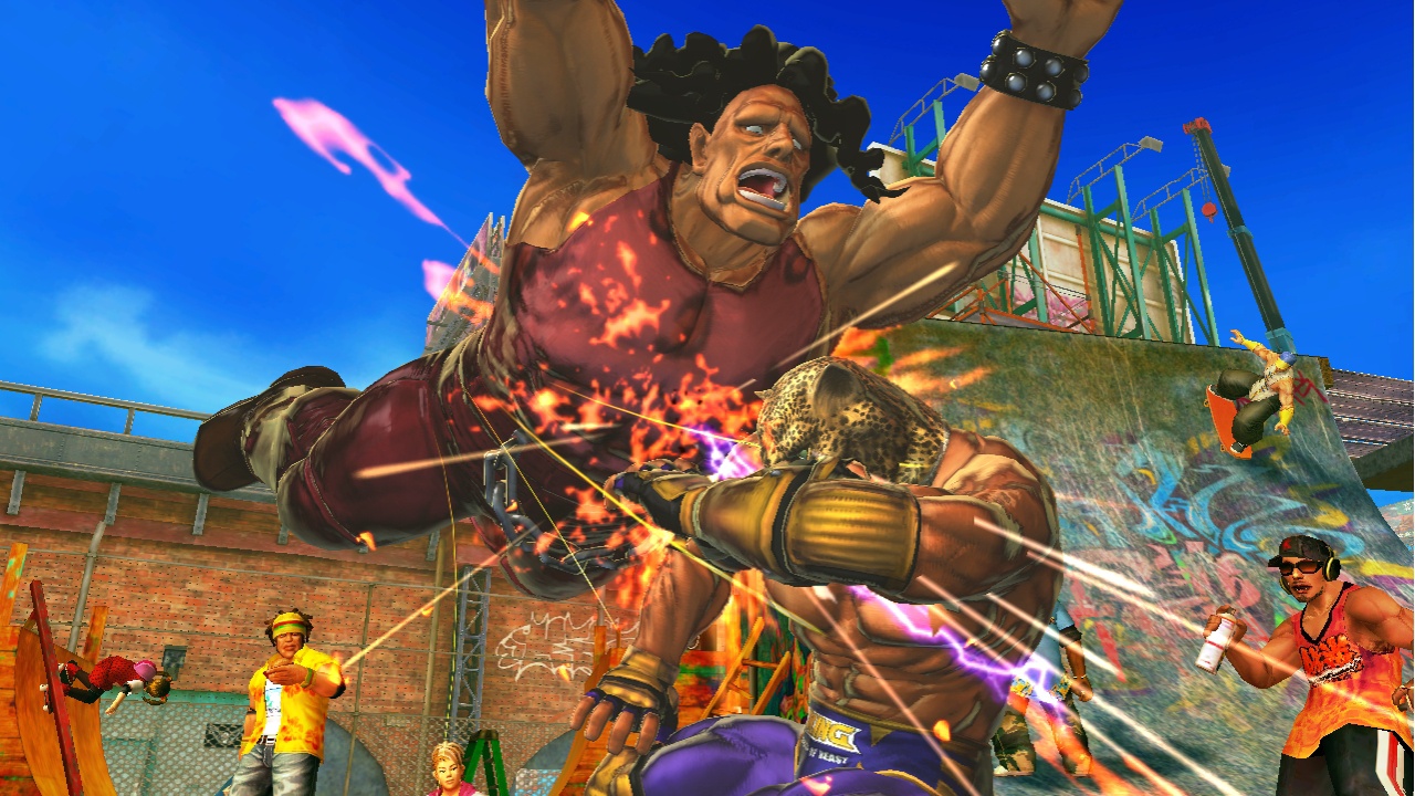 Hugo felt a lot like Zangief, with several far-reaching, hard-hitting normals and a powerful command grab.