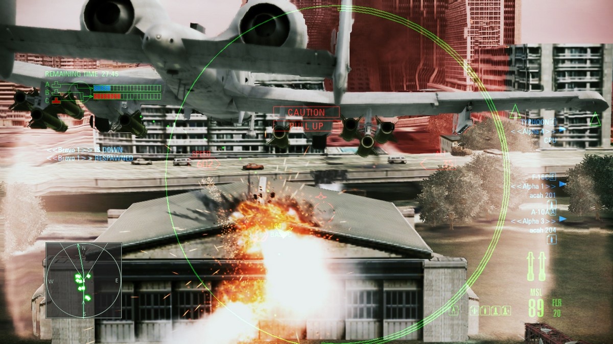 Airborne explosions are commonplace in the alternate universe of the new Ace Combat.