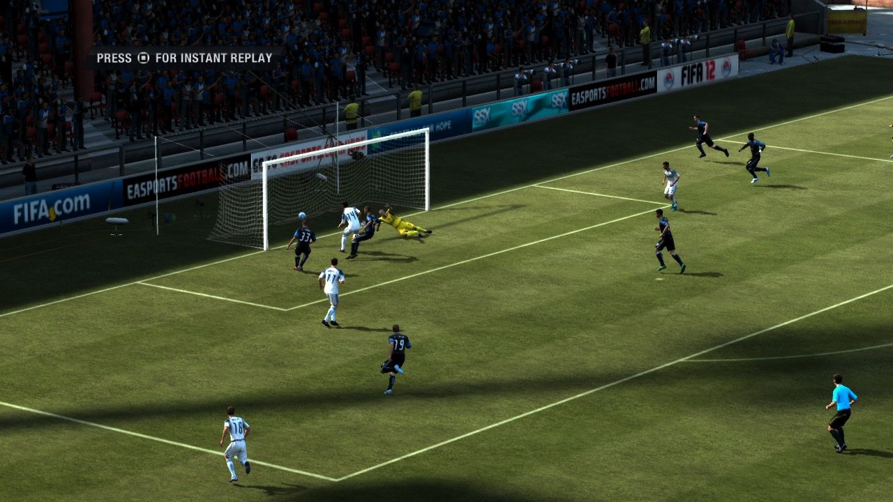 Sending one to the back of the net is as satisfying as ever.