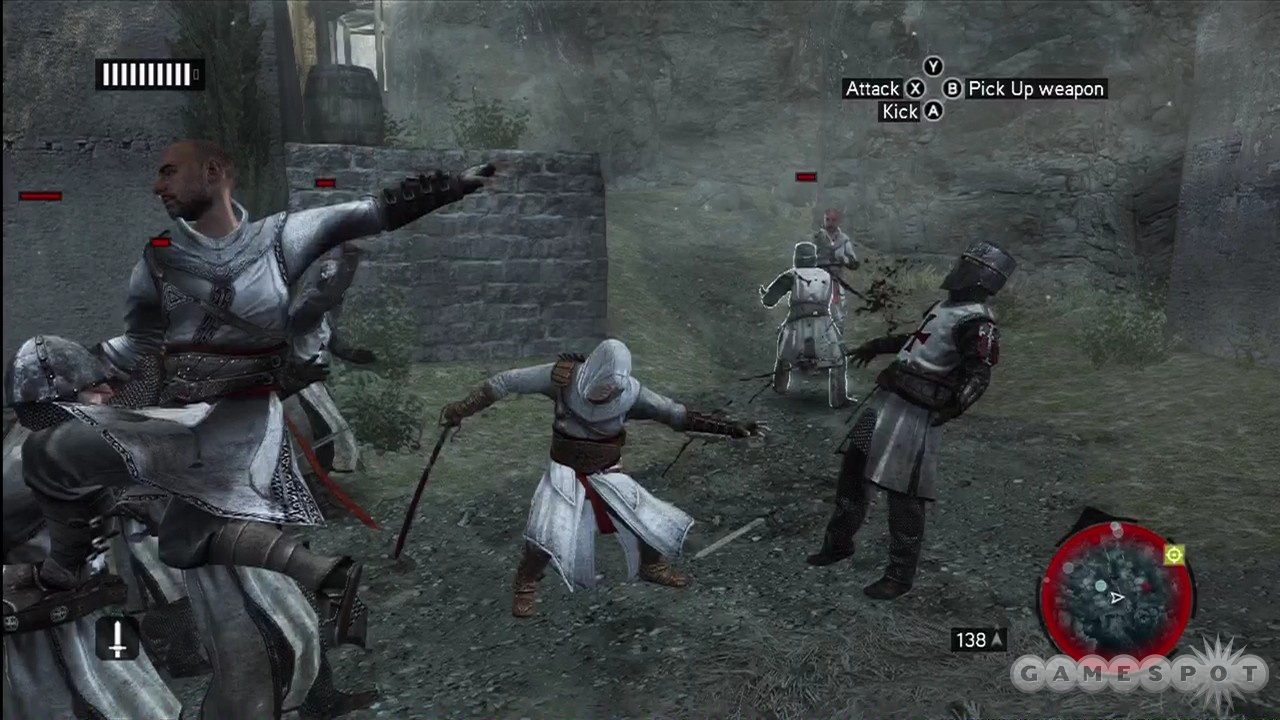 Altair may be older, but his sword still stings.