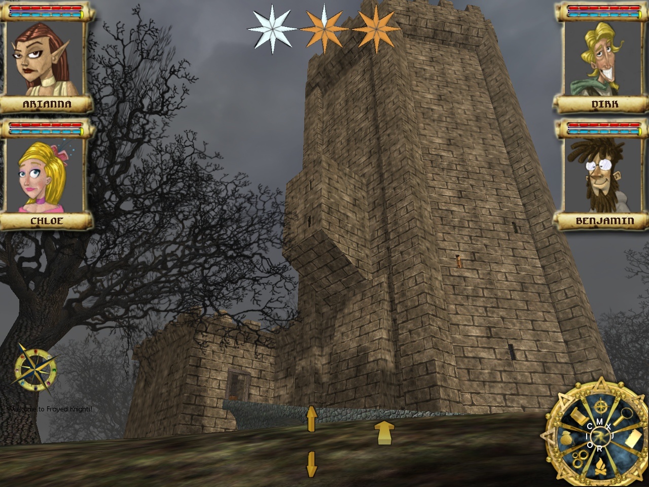 Beware the Tower of (Almost) Certain Death, where you may or may not almost certainly die.