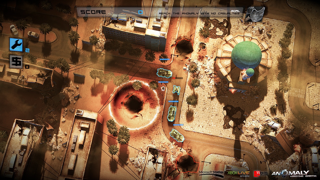 Warzones look just as crisp and detailed on the Xbox 360.