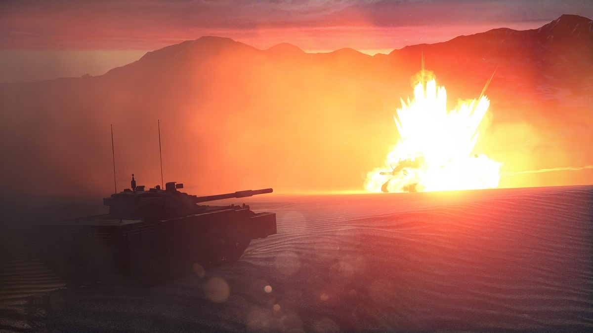  Armored Kill promises both tanks AND explosions. Sometimes at the same time. 
