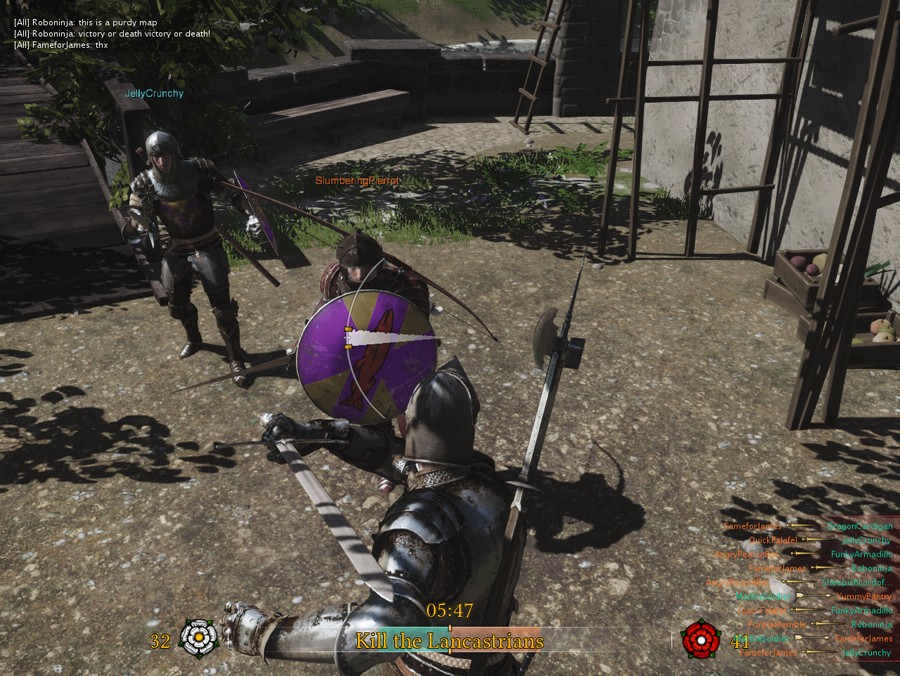 Melee combat gets chaotic in a hurry.