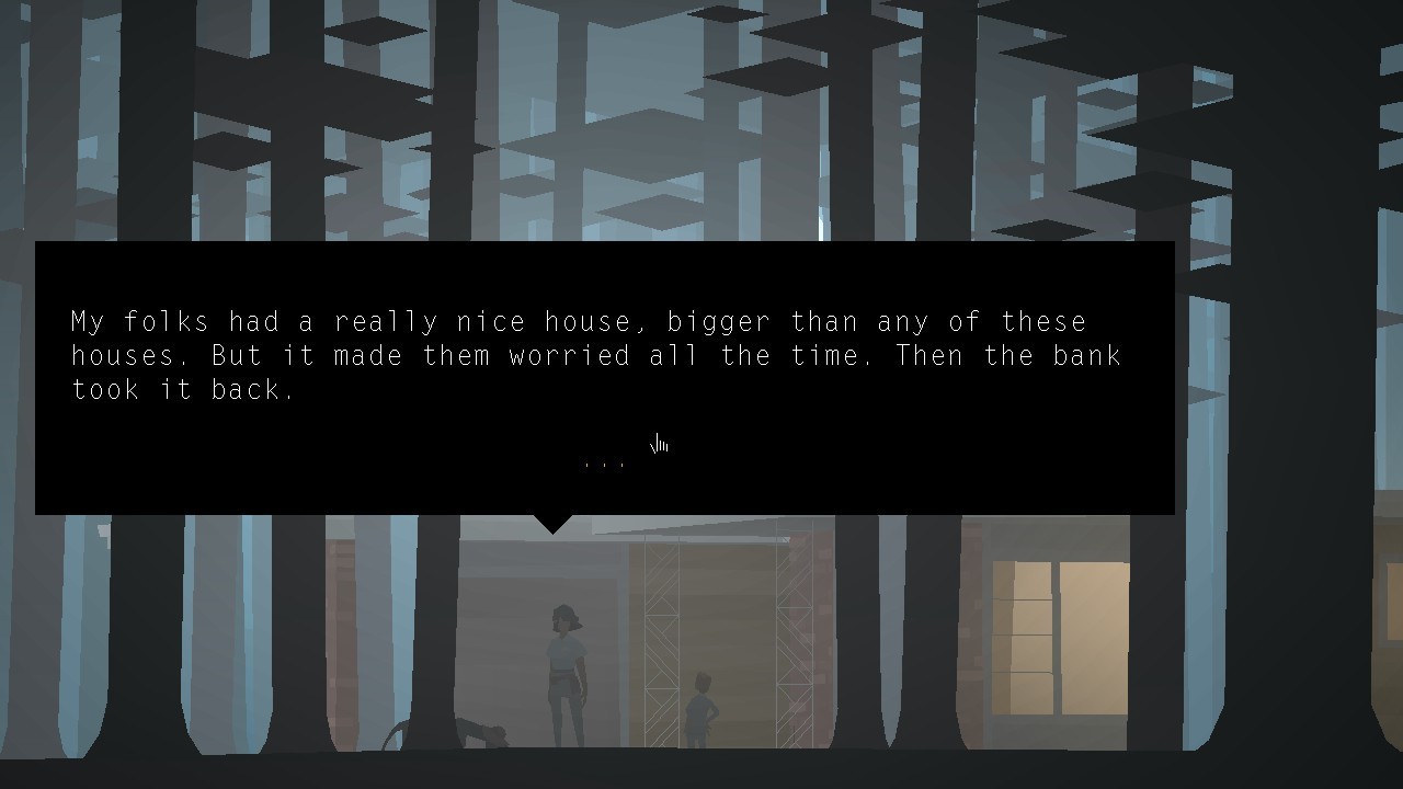 The America of Kentucky Route Zero is surreal, but the problems people there experience are anything but. 