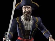 Pirates like this one will have bonuses when fighting at sea. Yare!