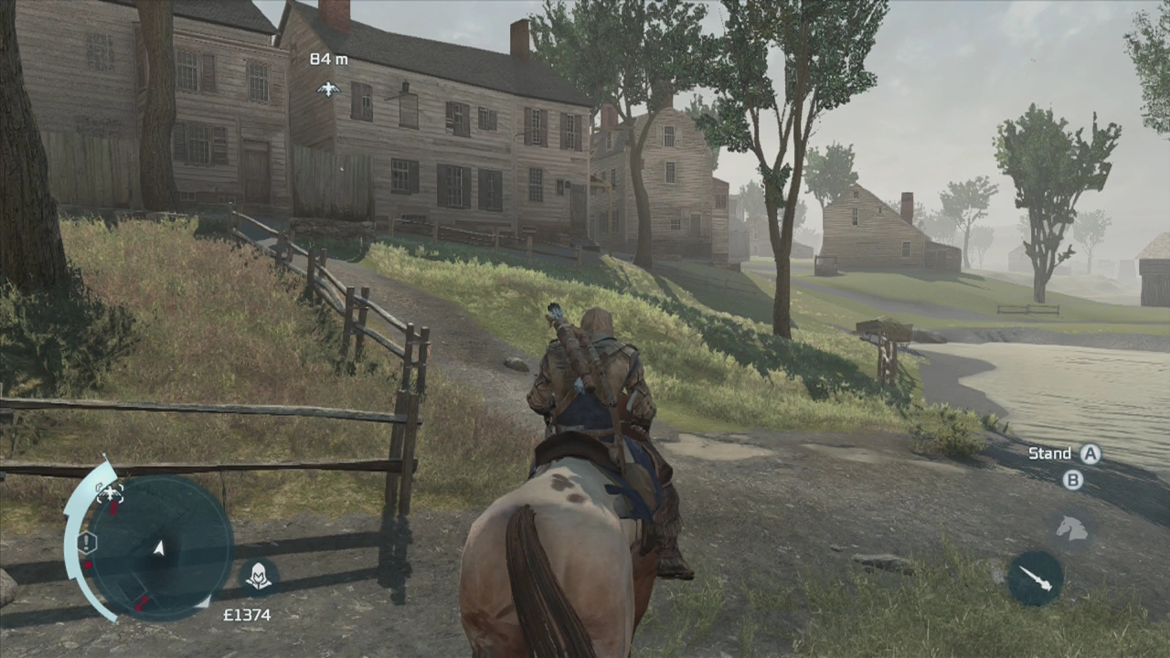Freerunning is fun, but riding a horse is a more efficient way to get around.