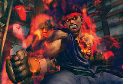 Evil Ryu is just one of the new characters in Super Street Fighter IV: Arcade Edition.