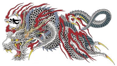 Yakuza Dragon Tattoo by superbcase  Japanese dragon tattoos Dragon tattoo  Dragon tattoo poster