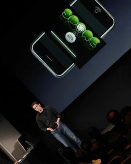 A Spore-infected iPhone.
Photo: News.com