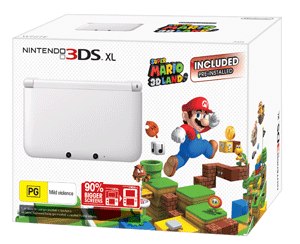 The limited-edition white 3DS XL will be available from December 6.