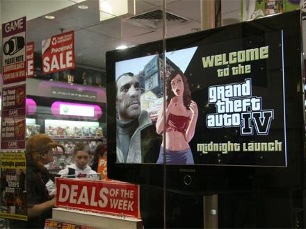 The countdown to GTAIV ended for Aussie gamers overnight.