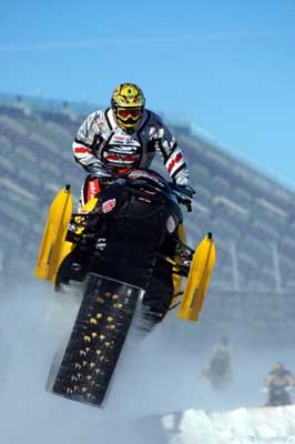 SnoCross! The sensation that's sweeping the frozen nation!