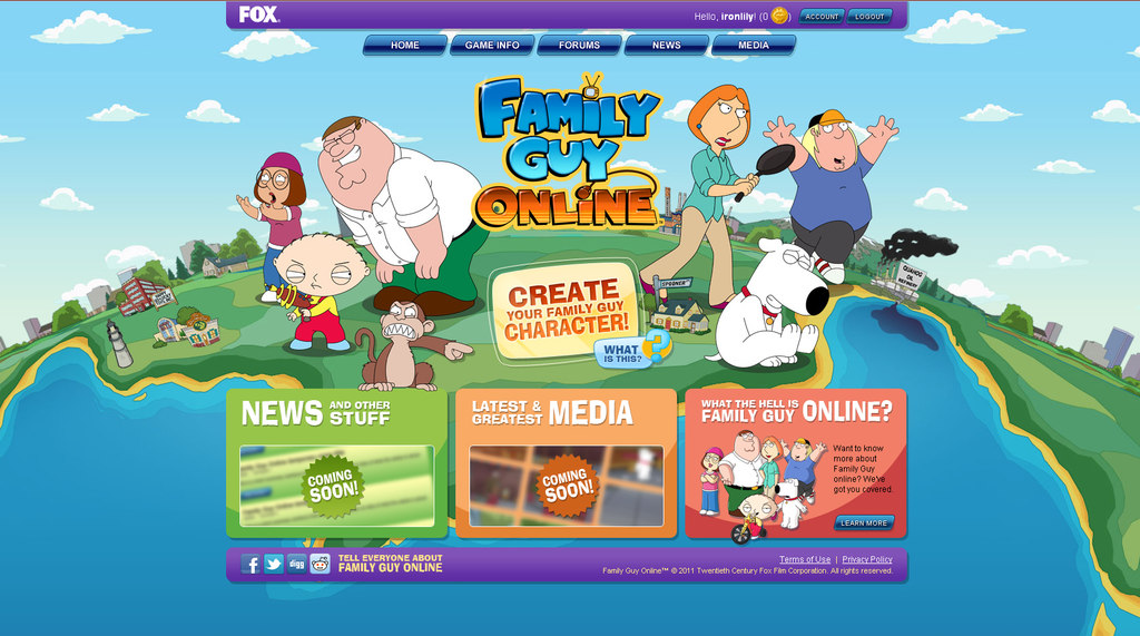 FAMILY GUY ONLINE: The MMO Made for Nobody (LOST MEDIA MONDAY