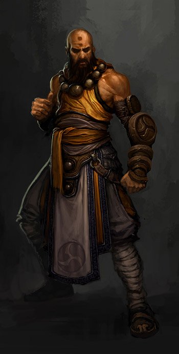 The monk promises to pose a challenge for experienced players.