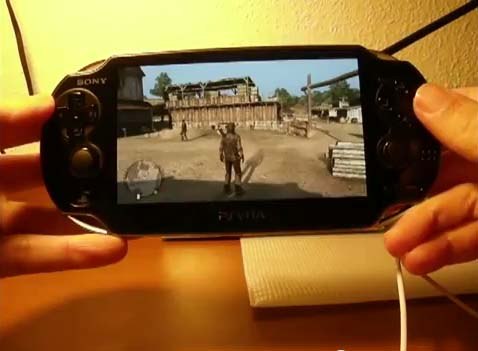 This image of Red Dead Redemption running on PS Vita shouldn't exist.