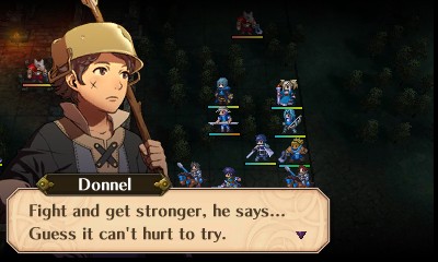 Characters like Donnel can be recruited during side missions, if you can keep them alive.
