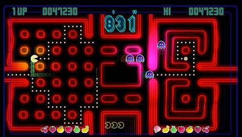 Pac-Man is chomping at the PSP mini bit.