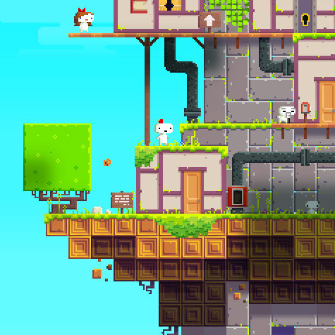Fez is landing on Xbox Live Arcade next month in all its multidimensional glory.