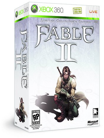 Fable II collector's edition box art.