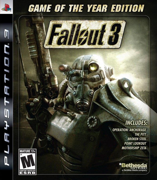 Fallout 3 Goty Edition Ps3 Dlc Dated Gamespot