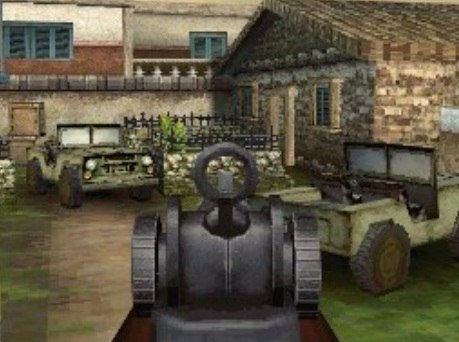 A screen from n-Space's DS version of Call of Duty: Black Ops.