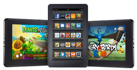 Amazon's soon-to-be-released Kindle Fire.