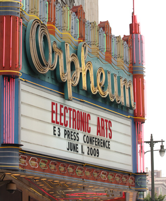 EA also took over landmark LA concert venue The Orpheum for its E3 conference last year.