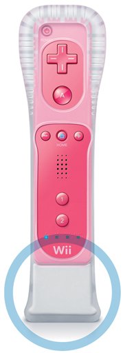 …and the pink Wii Remote.