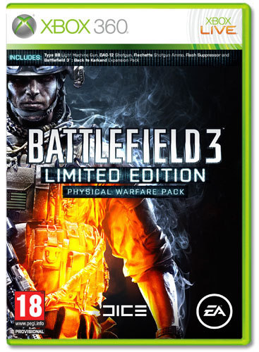 Battlefield 3 gets a Physical Warfare pack this fall.