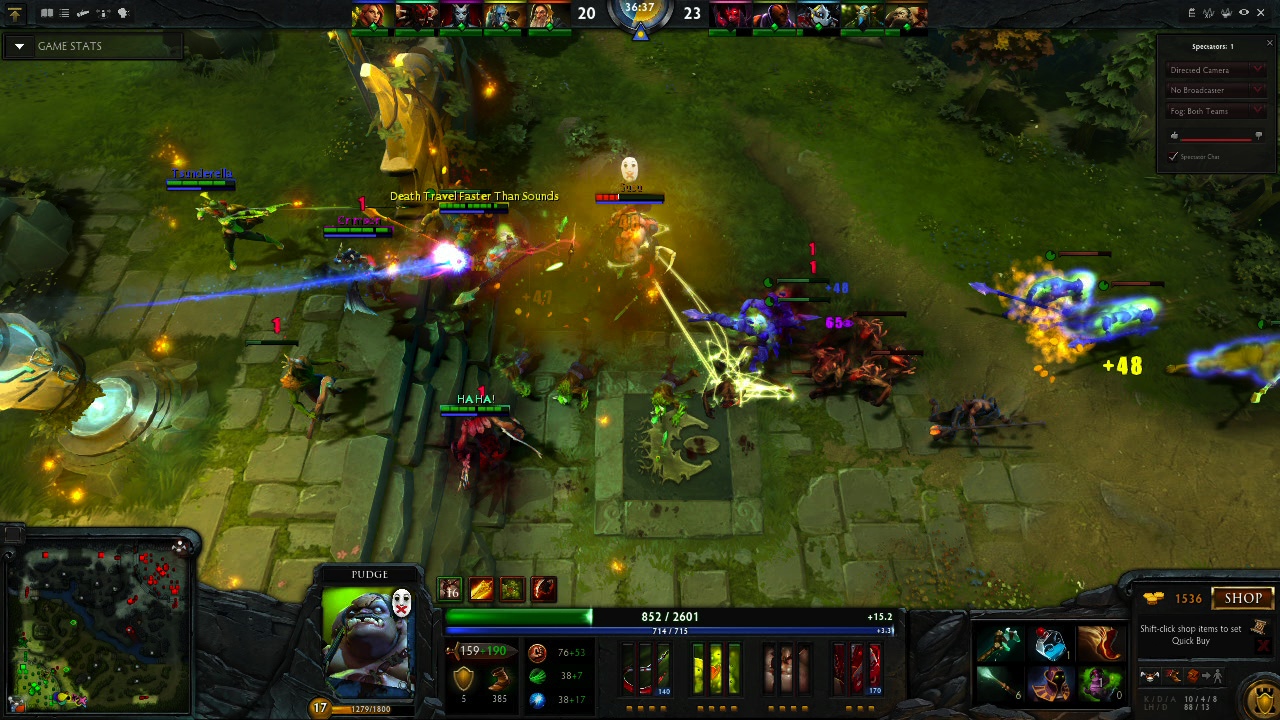 Dota 2 is the best game. The best.