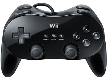 The black Classic Controller Pro will be bundled with Monster Hunter Tri.