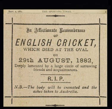 It's the battle for the Ashes of English cricket.