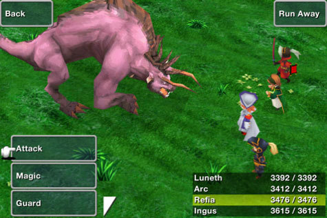 Final Fantasy III on iOS benefits from a 2D, 3D update.