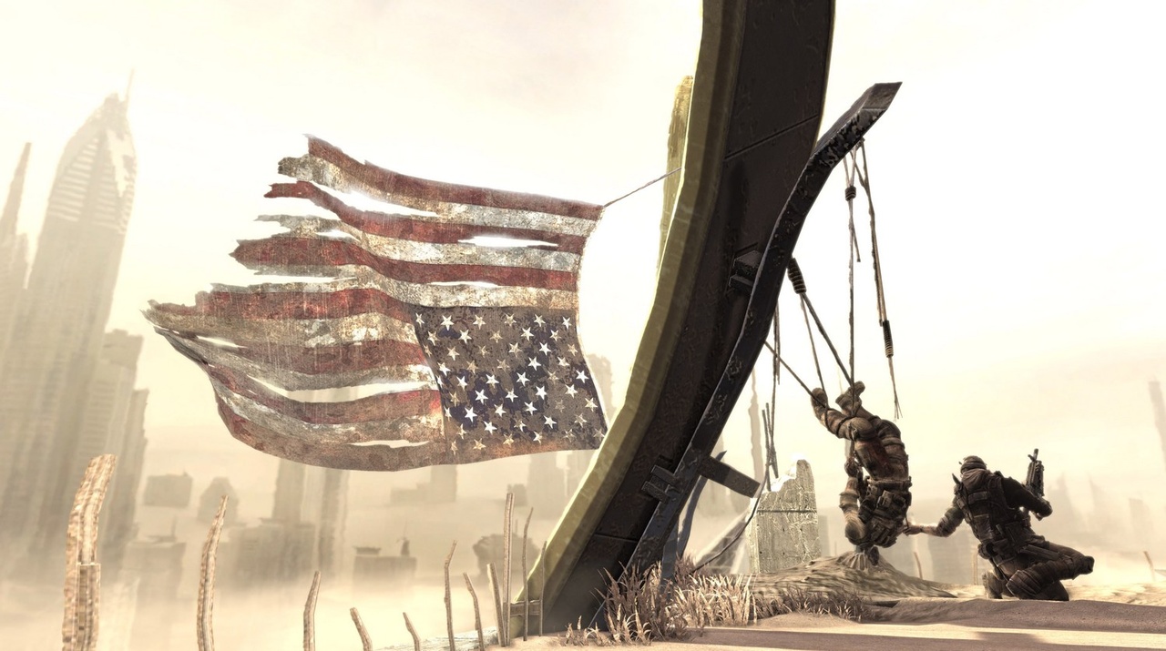 Spec Ops: The Line takes place in a sandstorm-ravaged Dubai.