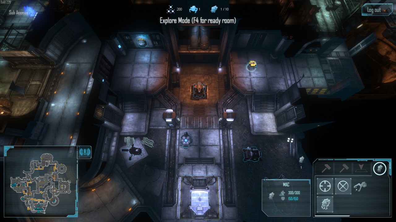 Explore mode lets you test out the commander role without sending your team to their doom.