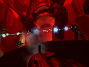 Lock and load in Doom 3's multiplayer mode--now with 100 percent more client-server architecture.