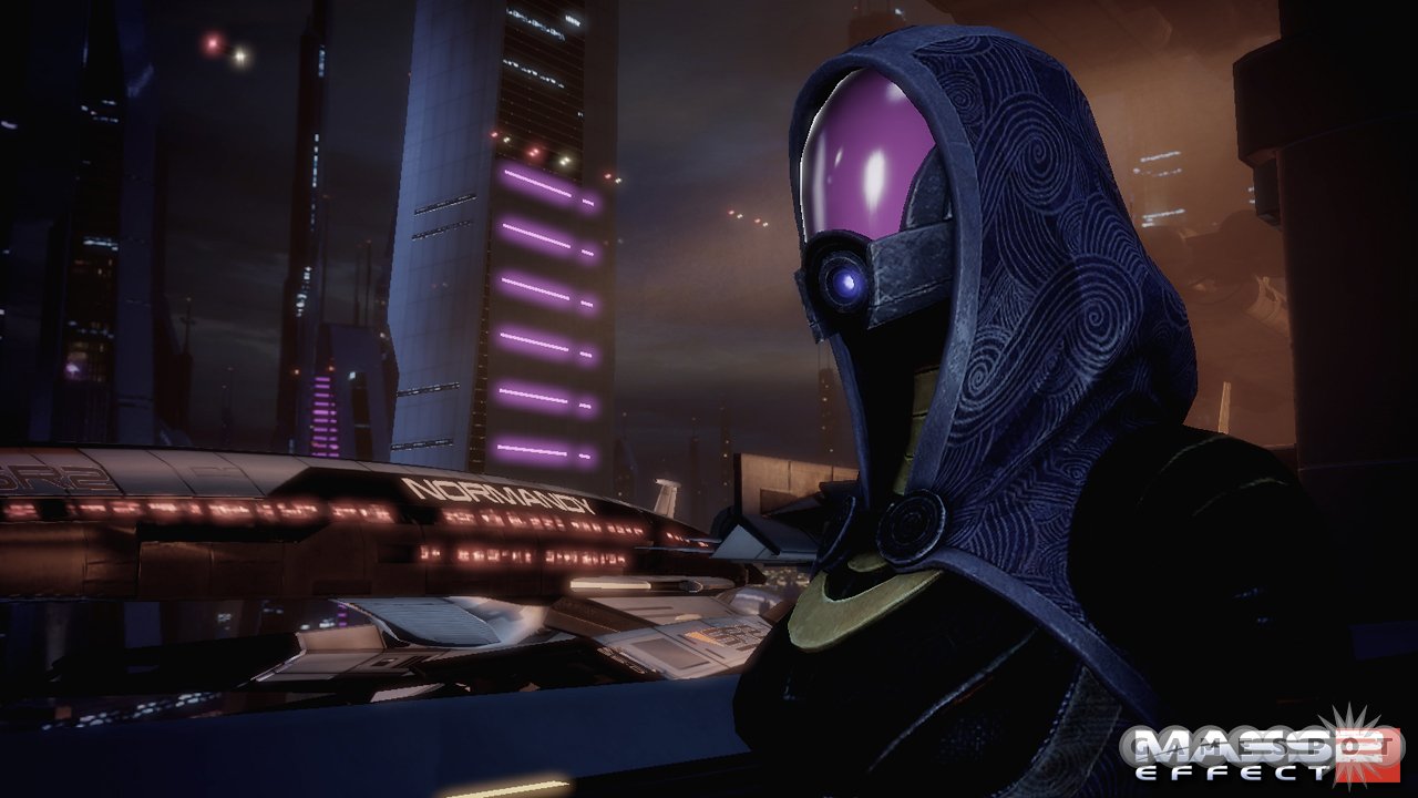 Tali is one of the familiar faces you'll run into early in Mass Effect 2.