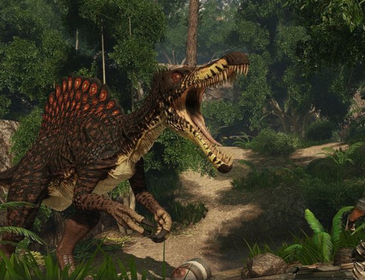 PS4 Multiplayer Dinosaur Primal Carnage: Launching in 2015 - GameSpot