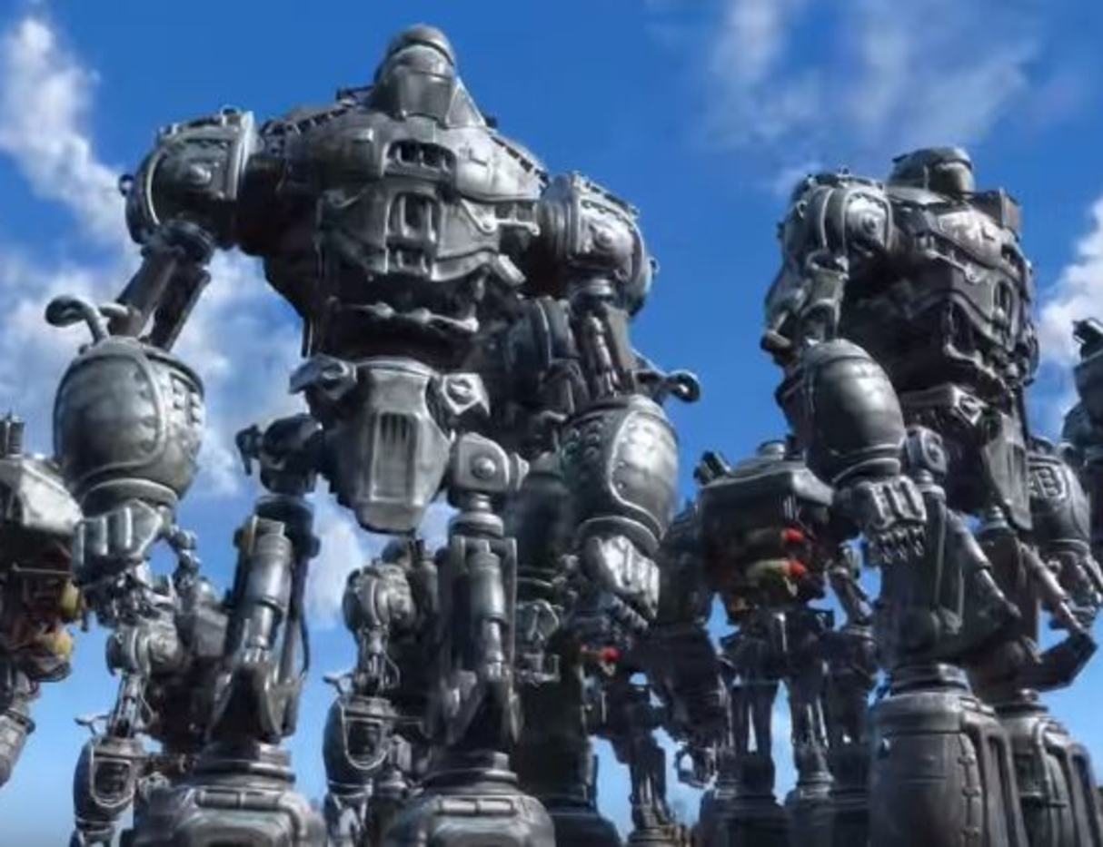 Fallout 4 Shows Battle Between 1,000 Deathclaws and 100 Robots - GameSpot