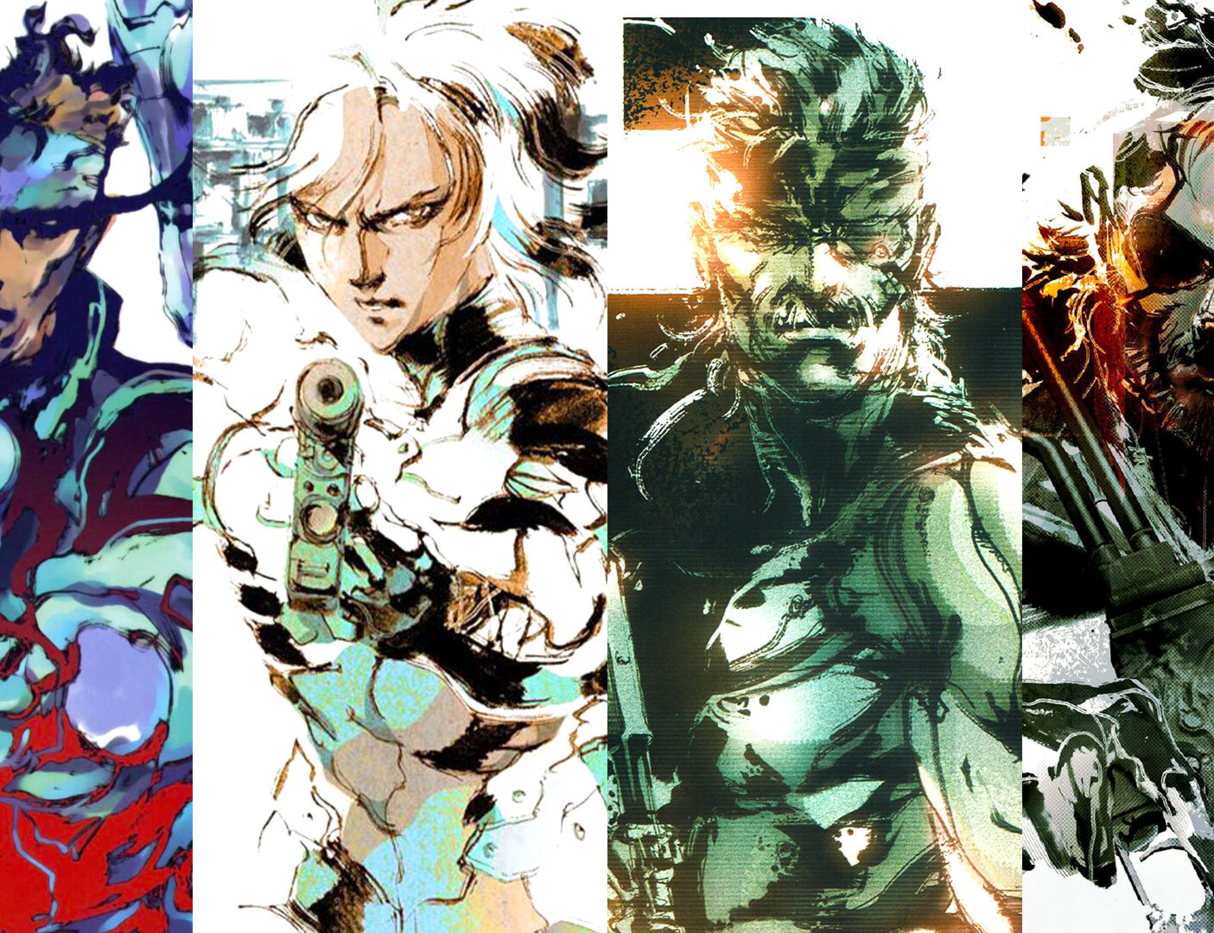 Metal Gear Solid Series Characters in Anime Style  rmetalgearsolid