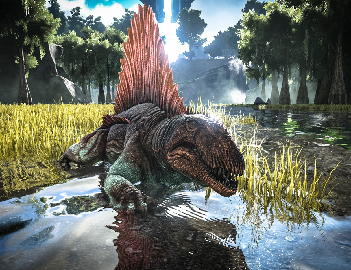 Ark Survival Evolved Xbox One Update Brings Split Screen Multiplayer And More Gamespot