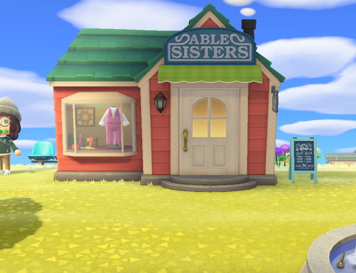 Animal Crossing: New Horizons Able Sisters Guide -- How To Unlock The  Clothing Shop - GameSpot