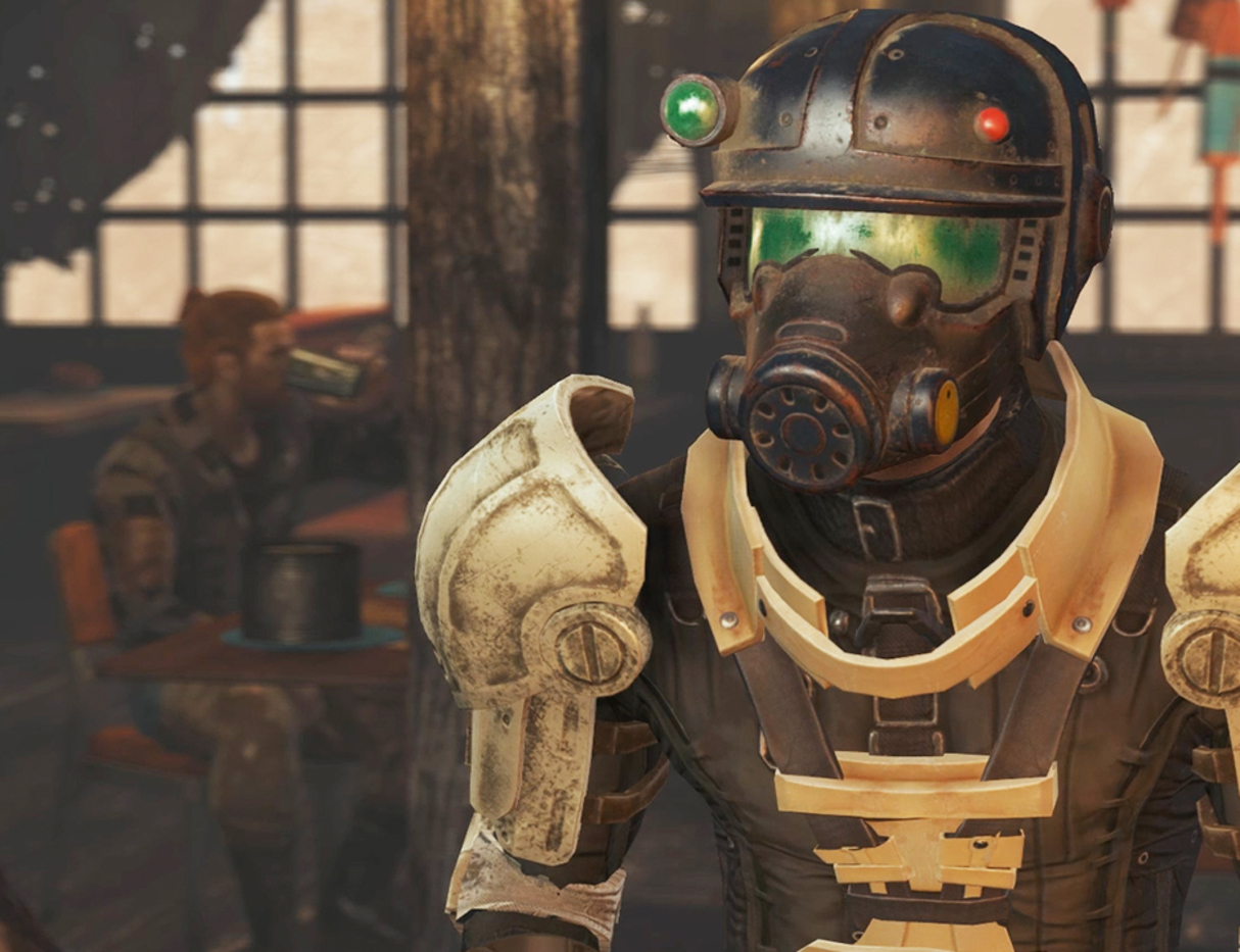 Fallout 4 maska helmet фото 18
