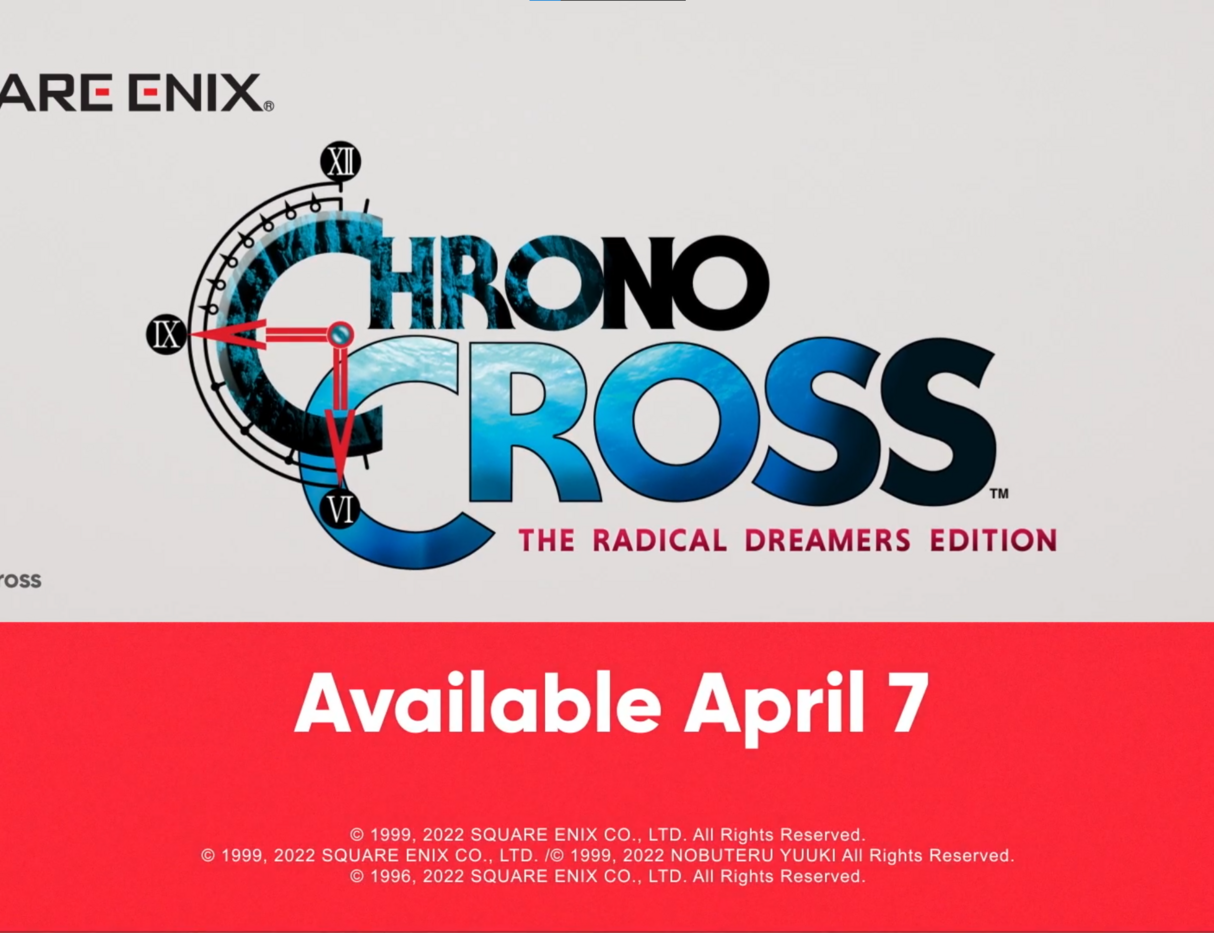 SQUARE ENIX - Games - CHRONO CROSS: THE RADICAL DREAMERS EDITION
