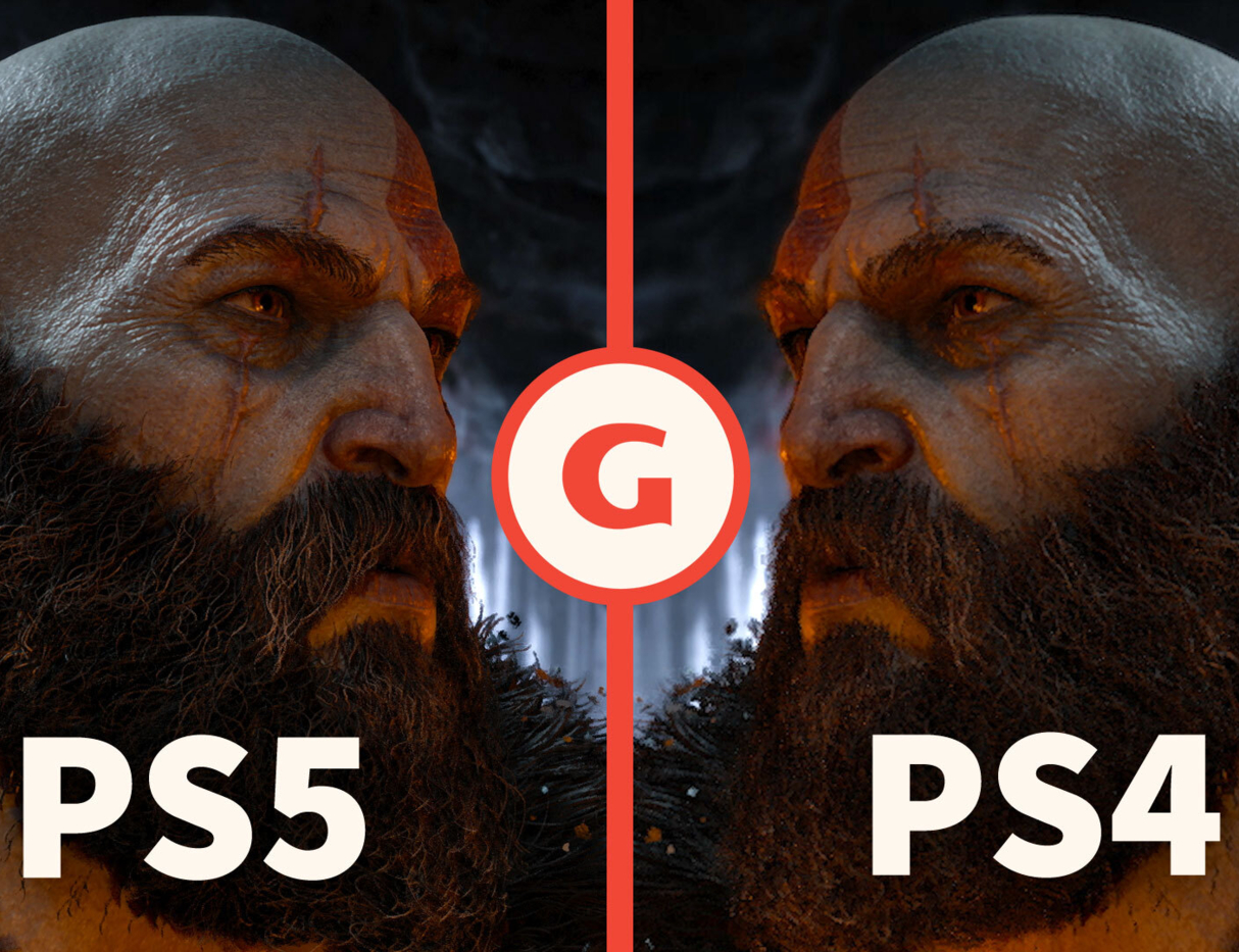 God of War PC VS PS5 Early Graphics Comparison, GOW PS5 VS PC